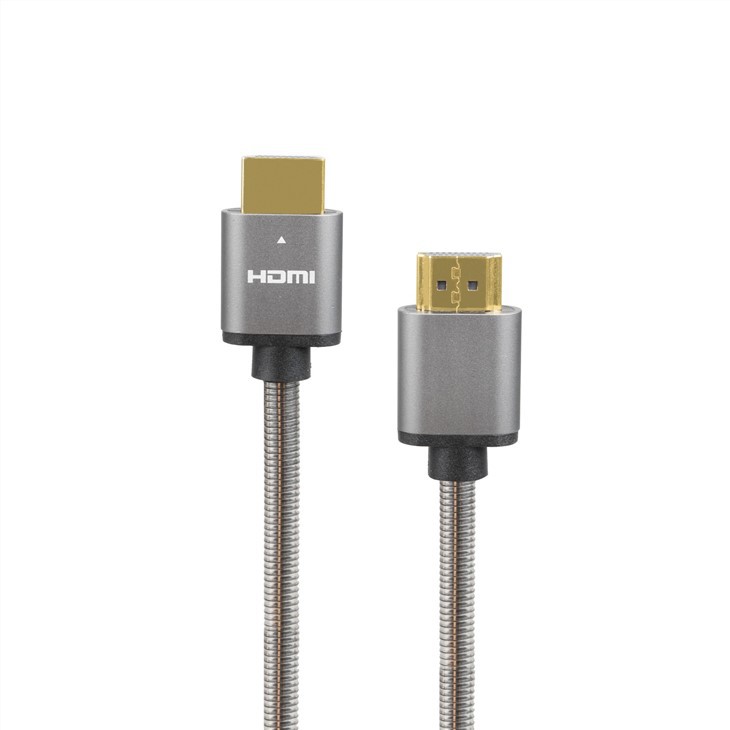Kabel HDMI do HDMI 8K ze stali nierdzewnej