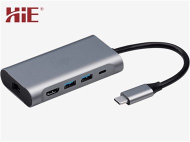 USB-C 5-w-1 stacji dokującej